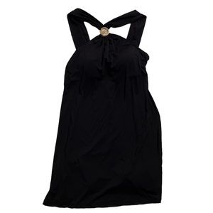 Michael Kors Black Halter Dress size M NWOT